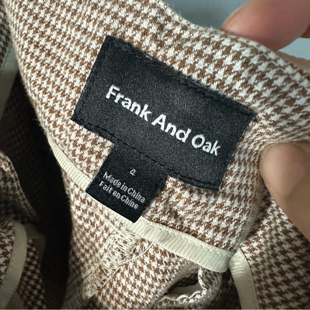 🌻5/$30🌻 Frank and Oak Button-Front Short - Picture 5 of 8